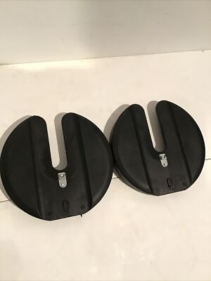 Lot of 2 Bowflex SelectTech 552  Dumbbell 7.5 lb ea WEIGHT PLATE ONLY 002-2069
