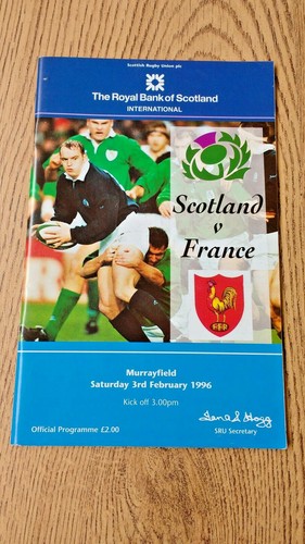 Scotland v France Rugby Programmes 1948 - 2012 - Picture 55 of 66
