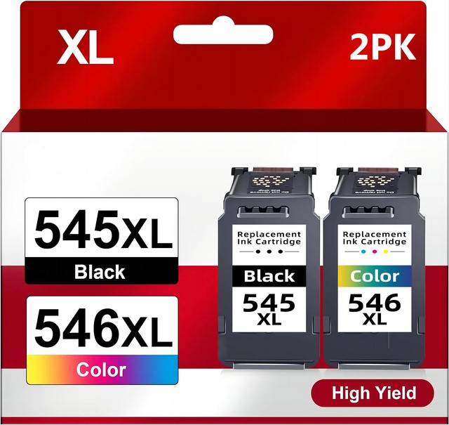 Druckerpatronen PG-545 XL CL-546 XL für Canon Pixma TS3150 TS3450 TR4550 MX495