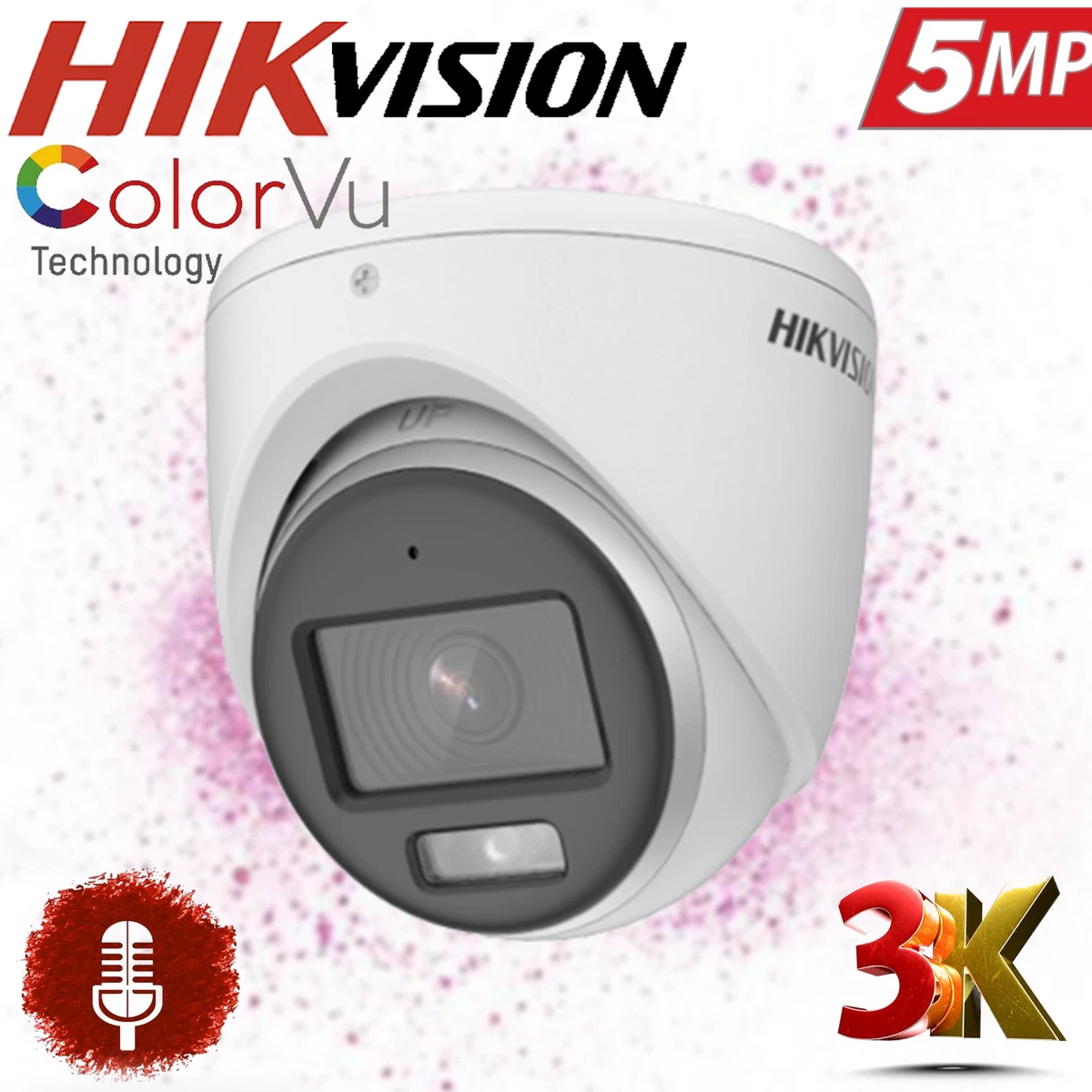Hikvision 5mp outdoor turret best sale camera