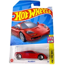 HOT WHEELS 2024 McLAREN F1 GRAND PRIX RED 243/250 HTB11 HW: THE 90s ASADA DESIGN