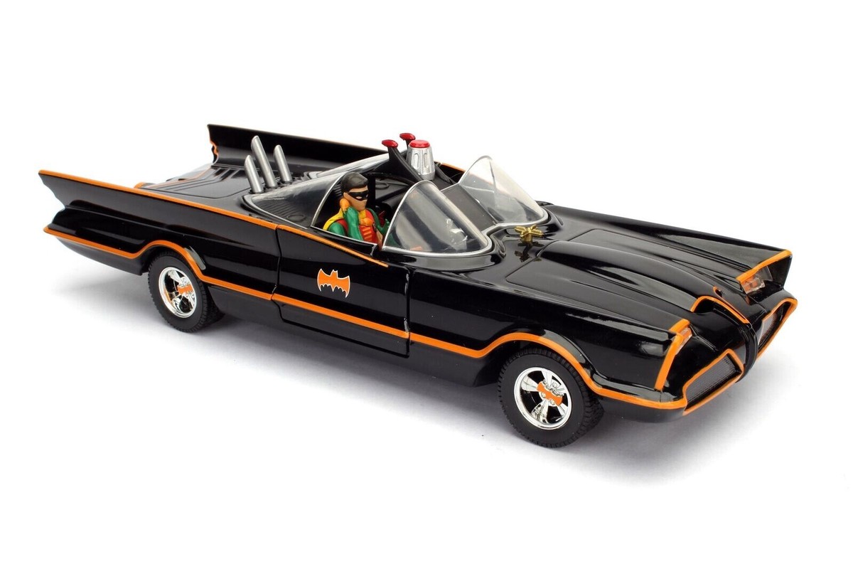 JADA BATMAN 1966 CLASSIC TV SERIES BATMOBILE 1:24 98259 #80 | eBay