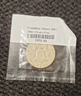 1963 D Franklin Half Dollar Coin Extra Fine Franklin 50 Cent Coin