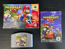Mario Kart 64 For Nintendo 64 N64 Complete In Box CIB Good Shape PU