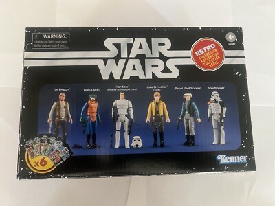 Star Wars Retro Collection 6 Pack A New Hope Wave 3 Target In-Hand Ready To Ship