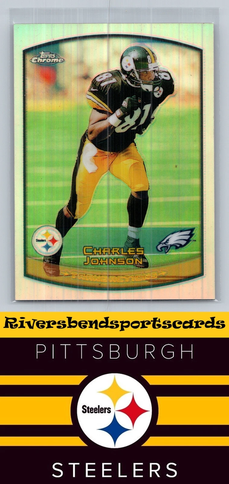 Charles Johnson trading card
