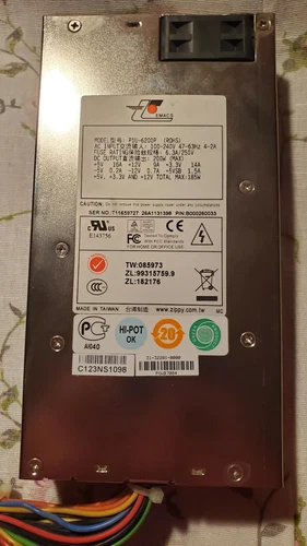 Quescom Q400 Power supply PSU P1U-6200P B000260033