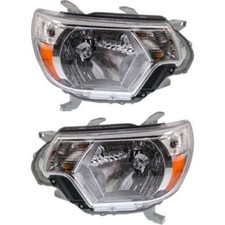 New Set Of 2 Left Right Side Halogen Headlamp Assembly Fits Toyota Tacoma