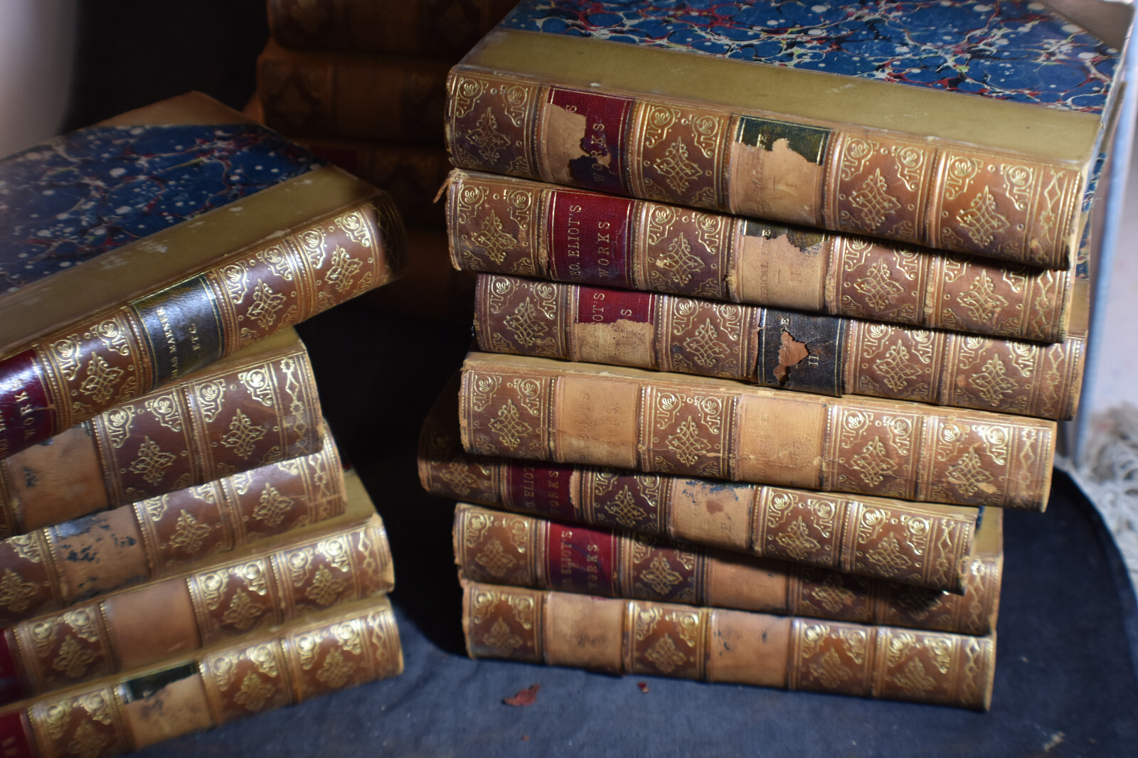 The Works of George Eliot 1880 *Half Leather*