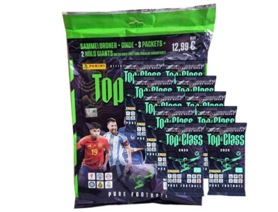 Panini Top Class 2025 Trading Cards / 1x Starterpack + 10x Booster