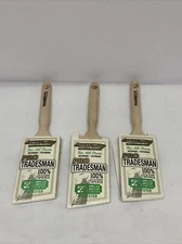 Lot Of (3) ArroWorthy 6025 Pro Tradesman Polyester Paint Brush 2-1/2 in.