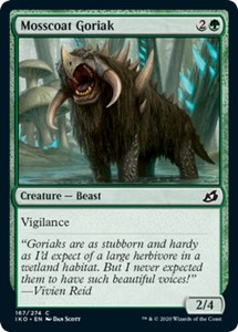 Mosscoat Goriak x4 - Ikoria: Lair of Behemoths - NM-Mint, English - Ikoria: Lair