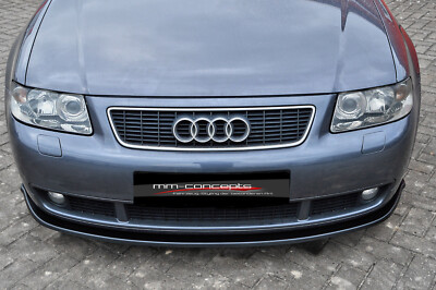 CUP Spoilerlippe für Audi S3 A3 8L S-Line Frontspoiler Spoilerschwert Lippe