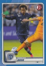 2020 Topps Bowman MLS #10 Gianluca Busio Sporting KC Blue RC Rookie 115/150