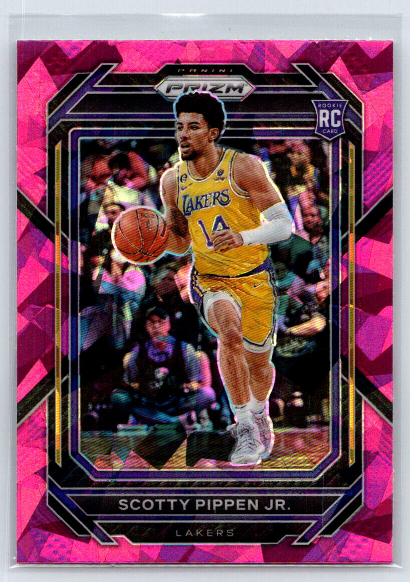 2022-23 Panini Prizm Scotty Pippen Jr. #232 RC Pink Ice Los Angeles Lakers