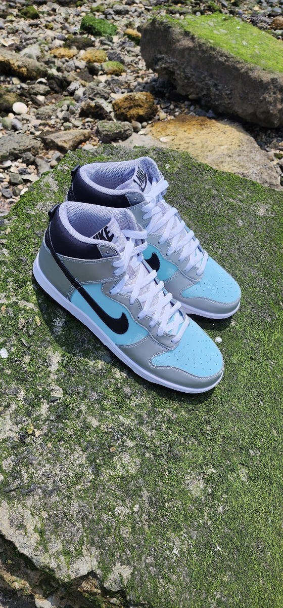 DEADSTOCK NIKE TIFFANY DUNK HIGH silver blue by you Jarritos off