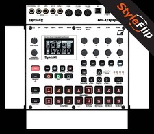Elektron Syntakt Skin White Protective Decal StyleFlip Skins