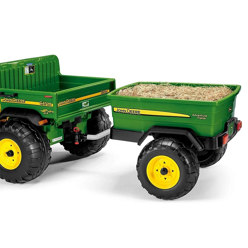 Rimorchio Adventure Trailer John Deere IGTR0939 Peg Perego -nuovo-Italia - Immagine 3 di 3