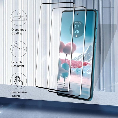 For Motorola Edge 50 Fusion 5G Full Screen Tempered Glass Screen Guard Protector - 第 6/12 張圖片