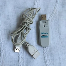 TESTED D-Link DWL-122 Wireless USB Bluetooth Adapter + Extension Cable WORKS
