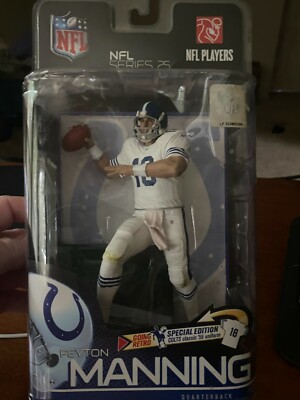 McFARLANE マクファーレン peyton manning NFL Sports Picks Series 21 Peyton Manning Action Figure [Blue