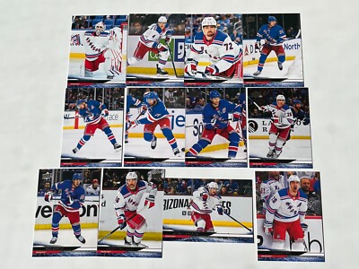 2024-25 UPPER DECK SERIES 1 AND 2 TEAM SET - NEW YORK RANGERS