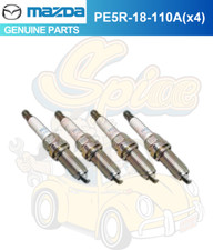 Mazda Genuine CX-5 2013-2023 KE# KF# Spark Plug PE5R-18-110A x4 Set