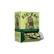 Zig-Zag Rolling Papers Organic Hemp 1 1/4 Size 48 Booklet Display