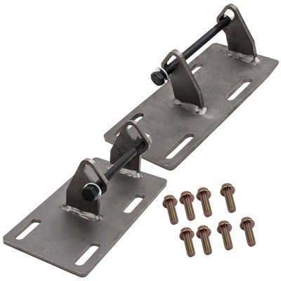 Motor Swap Mount Brackets Adapter Plates Kit Pair for C10 LS Engine LS1 LS2 LQ4