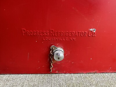 Vintage 1950s Progress Refrigerator Company Louisville Kentucky