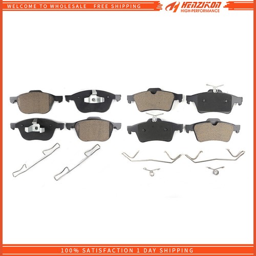 Rear Rotors W/Metallic Pads Geomet OE Brakes (Fits: XG300 XG350 Sonata Optima) E - Foto 5