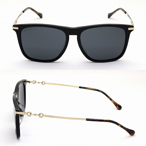 サングラス Gucci Sunglasses GG0915SA 001 Black Asian Fit Gucci sunglasses GG0915SA-001 Asian fit men's UV cut GUCCI