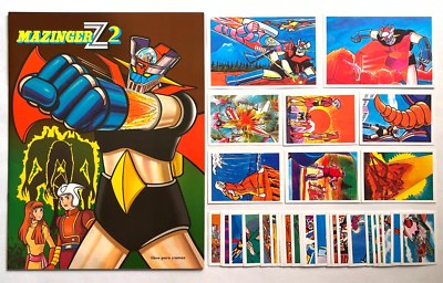 ALBUM MAZINGER Z 2 Reedition Full Set 181/181 PERU 2020 Toei