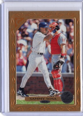 1997 Topps Gallery Player's Private Issue #84 Sammy Sosa XXX/250