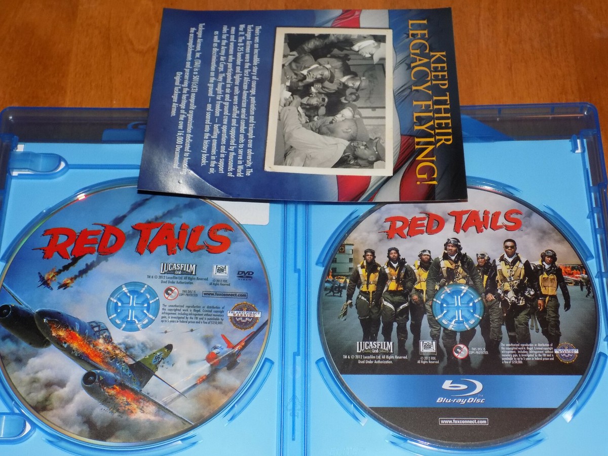 RED TAILS Tuskegee Airman WWII Fighter Pilots Combat World War II