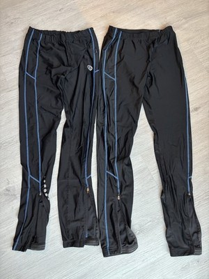 Ultrasport Leggings Tight Sporthose Schwarz Glanz Shiny Gr.S