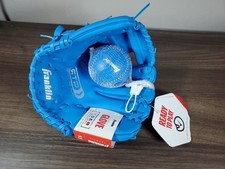 Franklin Sports RTP Performance Series Teeball Gloves - 9.5" - Blue 22710 Righty