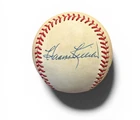 Harmon Killebrew Signed Baseball on Official National League Baseball