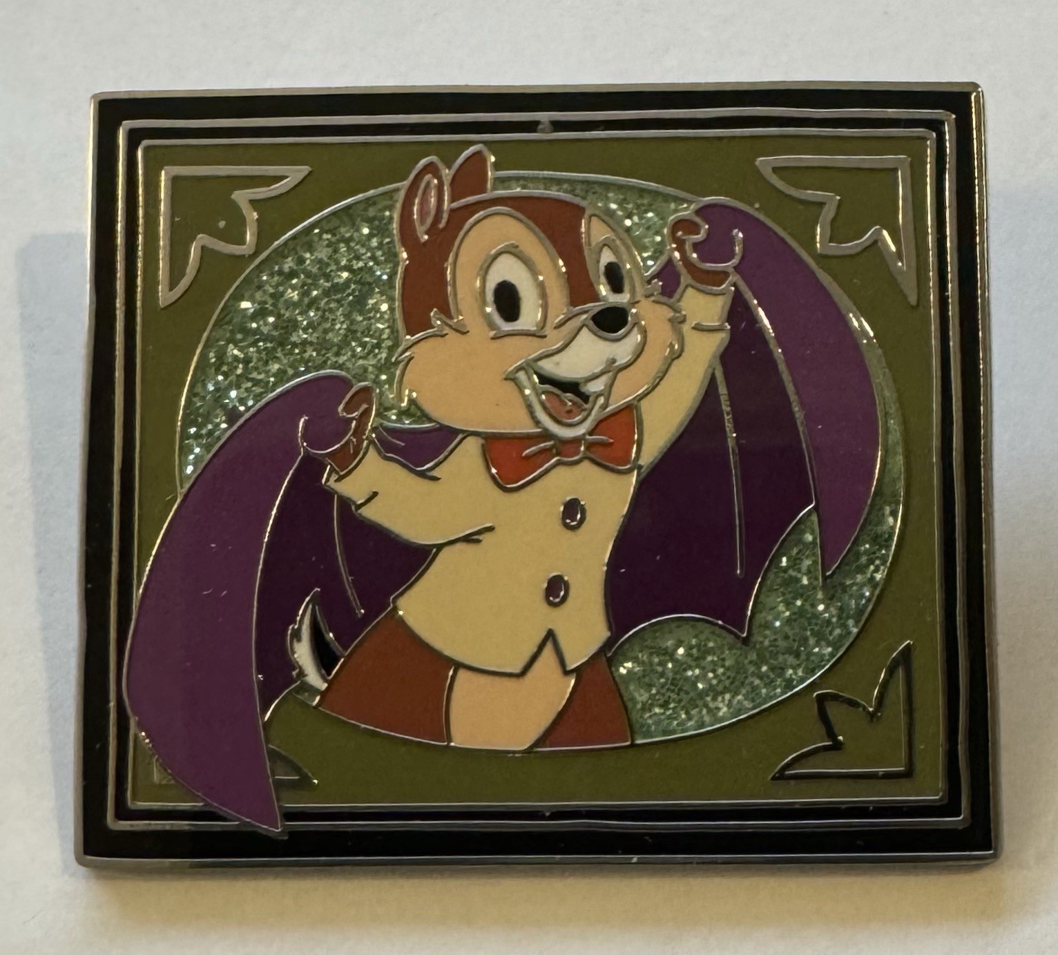 Disney Parks Halloween Advent Calendar Set Chip Glitter Pin LE 1000