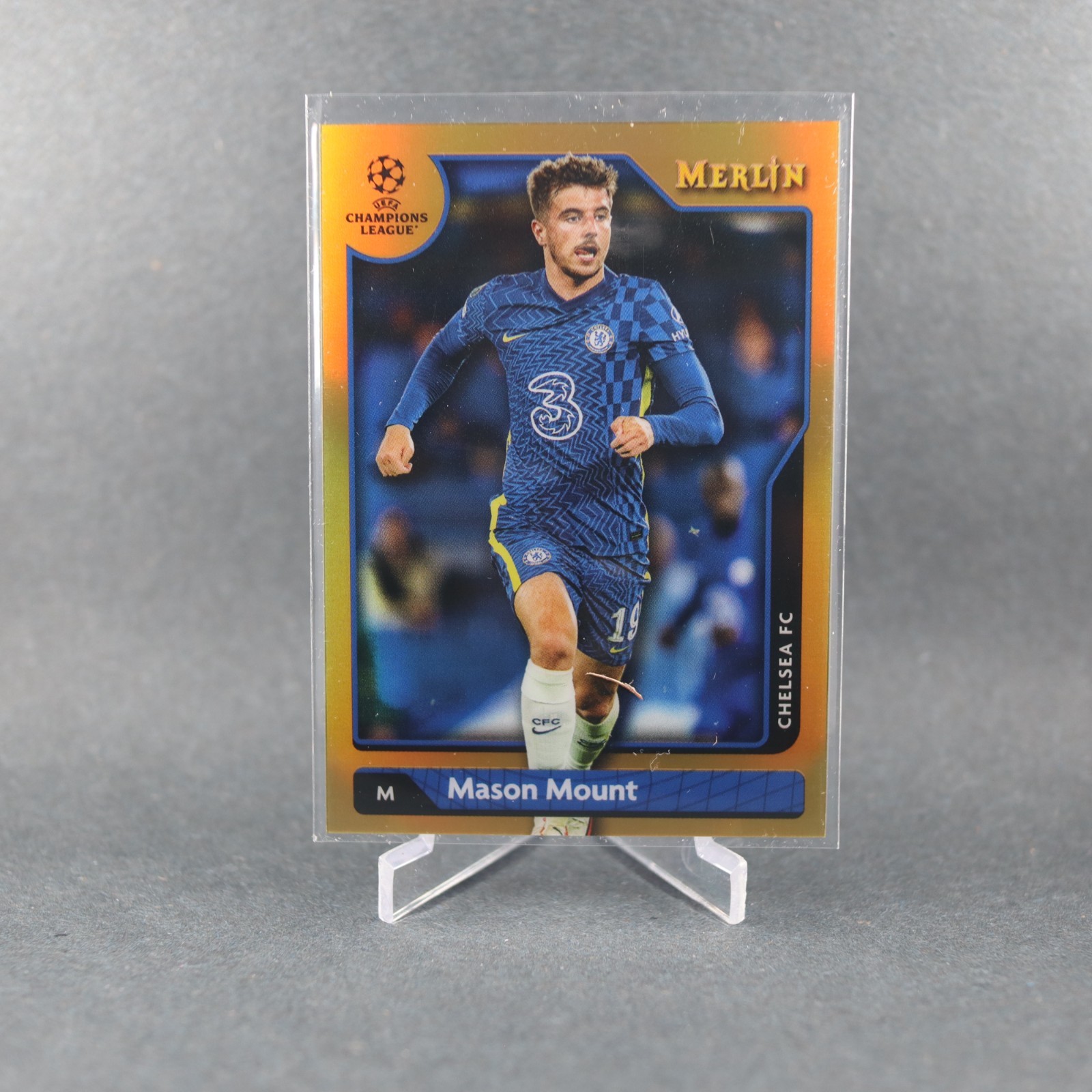 2021-22 Topps Merlin Collection Chrome UEFA Club Competitions Mason Mount /50