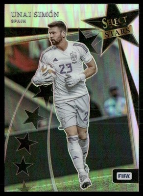 Unai Simon 2022 Panini Select FIFA Stars Spain #16
