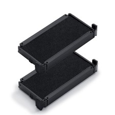 Trodat Replacement Pads, Printy 4912 Stamp, 2 Pack, Black 6/4912BLK
