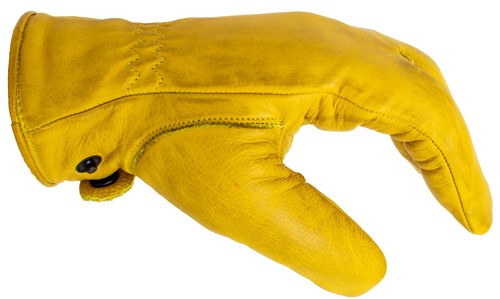 Herren Motorrad Leder Handschuhe Biker Chopper Handschuhe mit Aramid Gewebe - Picture 32 of 33