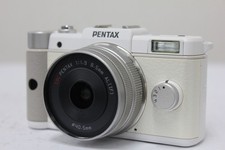 Return Guarantee Pentax Q White smc PENTAX 8.5mm F1.9 Mirrorless Camera e4952