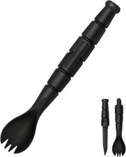 Tactical Spork with Hidden Knife – 3-in-1 Camping Tool