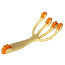 5 Wheel Manual Massage Roller Back Neck Waist Leg Muscle Relax Massager