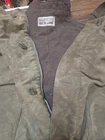 Vtg 1943 USN Deck BIB Overalls WW2 Military US NAVY Flannel Lined Hunting LARGE