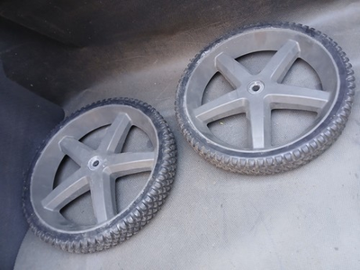 #ad #ad Pair 2 Ryobi Pressure Washer Wheels 12quot; Replacement Set 308451090 OEM PARTS $39.99