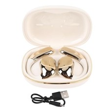 Real Time AI Language Translation Earbuds, 140 Languages Translator White Gold