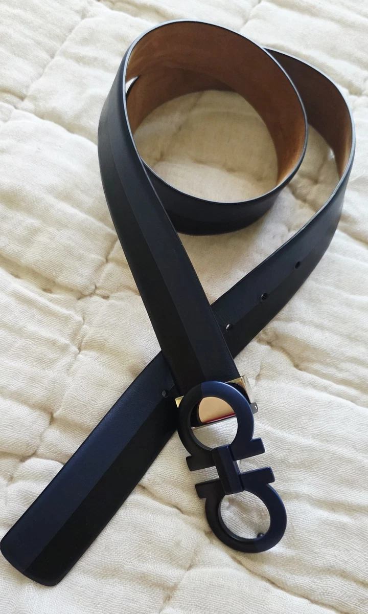 Salvatore Ferragamoヴァラベルトコーデュロイトラウザーズ紺48 Salvatore Ferragamo Blue Belts for Men for sale | eBay